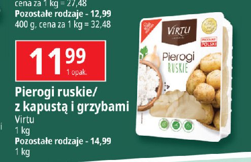 Pierogi ruskie Virtu promocja