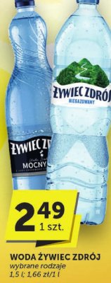 Woda Żywiec Zdrój promocja w Euro Sklep