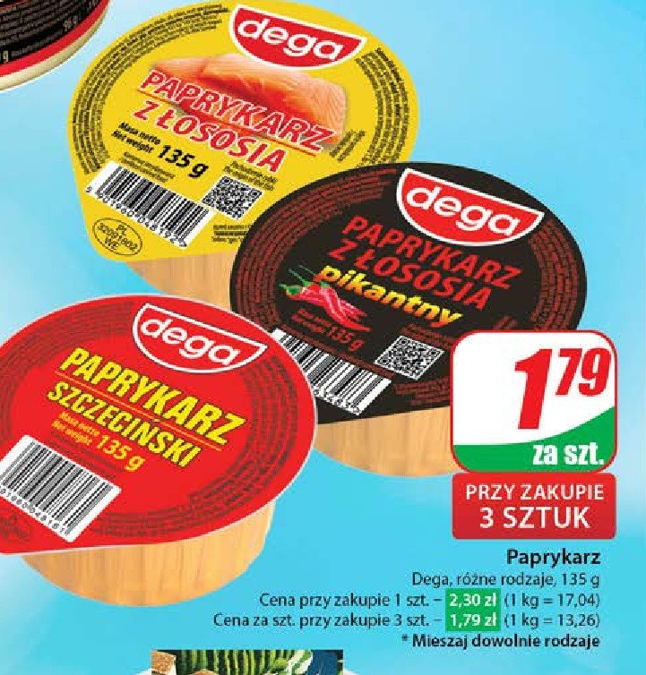 Paprykarz z łososia pikantny Dega promocja