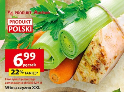 Włoszczyzna XXL pączek promocja w Auchan