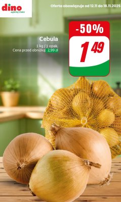 Cebula promocja w Dino