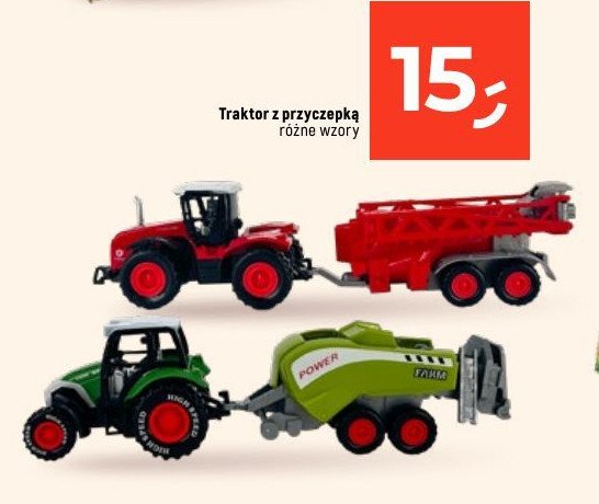 Traktor z przyczepką promocja w Dealz