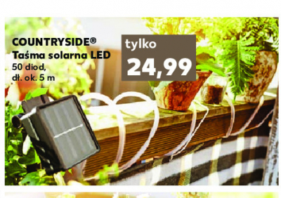 Ta艣ma solarna led 50 diod 5 m K-classic countryside promocja