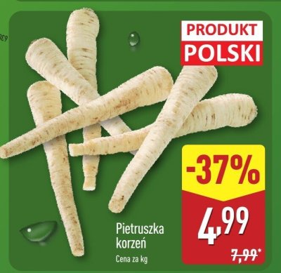 Pietruszka korzeń promocja w Aldi