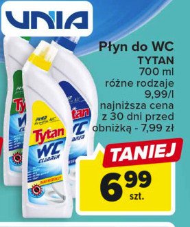 Płyn do wc leśny Tytan promocja