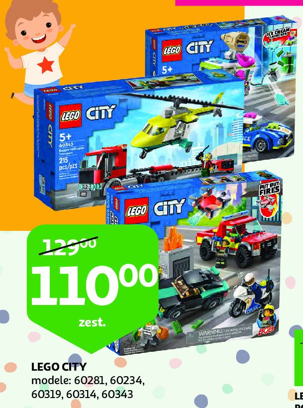 Klocki 60281 Lego city promocja