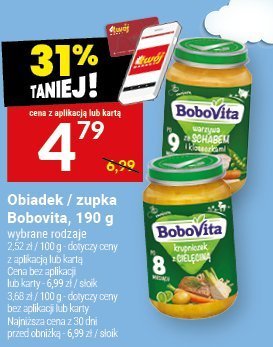 Obiadek / zupka Bobovita, 190 g promocja w Twój Market
