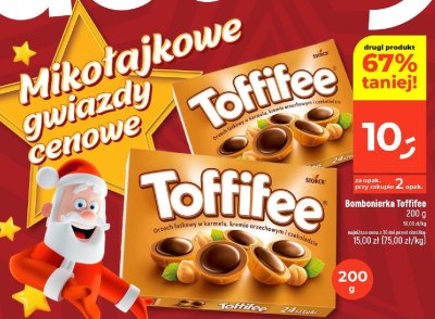 Bombonierka Toffifee 200 g promocja w Dealz