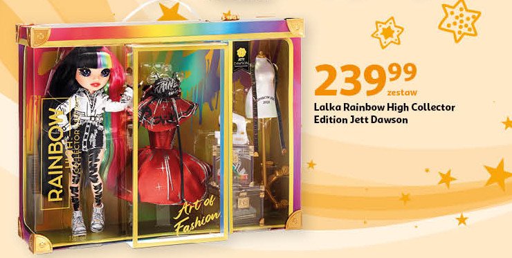 Lalka rainbow high collector edition jett dawson promocja