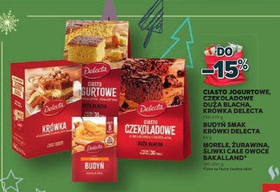 Ciasto jogurtowe Delecta promocja w Stokrotka