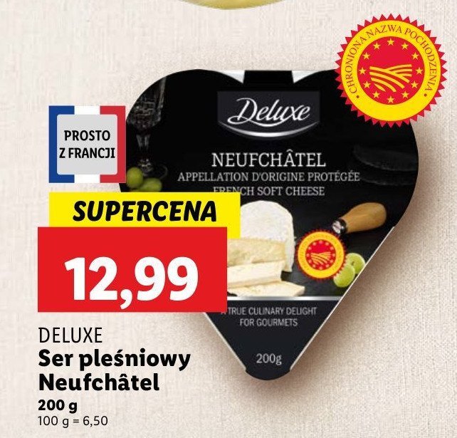 Ser coeur de neufchatel Deluxe promocja