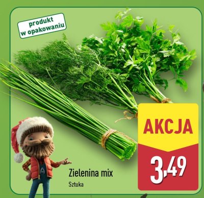 Zielenina mix promocja w Aldi