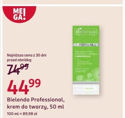 Krem Bielenda Professional, do twarzy, 50 ml promocja w Rossmann