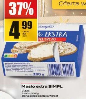 Masło promocja w Supeco