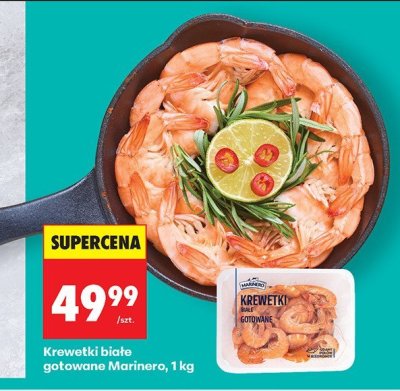 Krewetki promocja w Biedronka