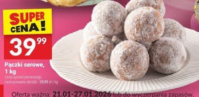 Pączki serowe, 1 kg promocja w Twój Market