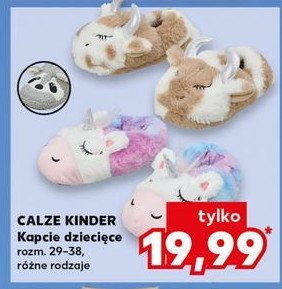 Kapcie calze kinder 29-38 promocja