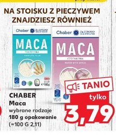 Maca czosnkowa Chaber promocja