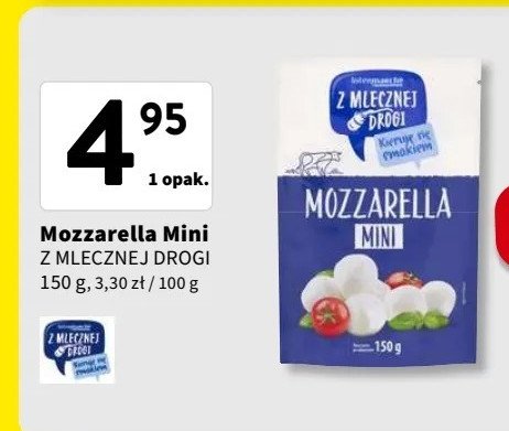 Mozzarella mini Z mlecznej drogi promocja