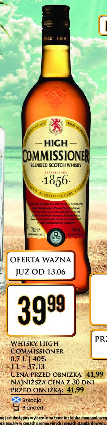Whisky promocja w Dino