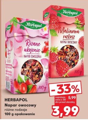 Napar owocowy różne rodzaje promocja w Kaufland