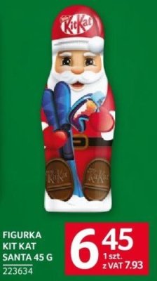 Figurka Kit Kat Santa 45 g promocja w Selgros