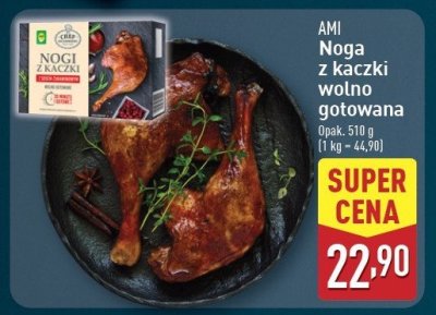 Noga z kaczki z sosem żurawinowym Ami promocja