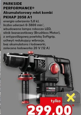 Młot kombi akumulatorowy PKHAP 2058 A1 promocja w Kaufland