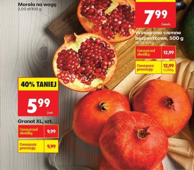 Granat XL promocja w Biedronka