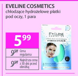 Płatki pod oczy EVELINE COOLING COMPRESS promocja