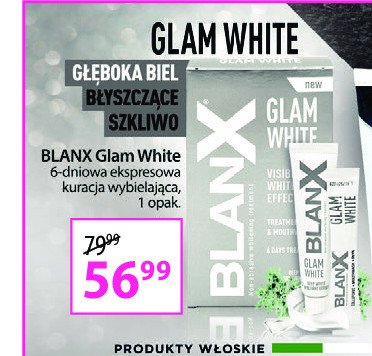 Zestaw do wybielania zębów Blanx glam white promocja