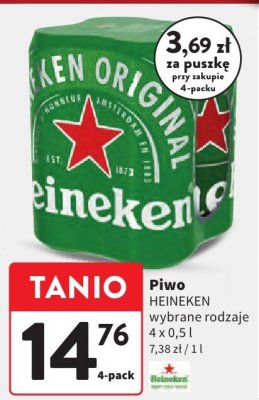 Piwo promocja w Intermarche