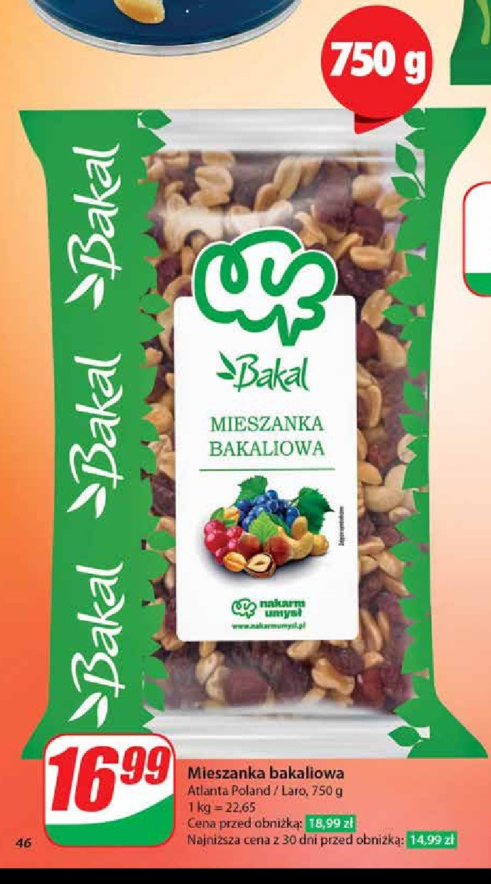 Mieszanka bakaliowa promocja