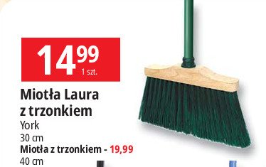 Miotła z trzonkiem York promocja