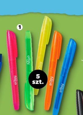 Zakreślacze neonowe Netto promocja w Netto