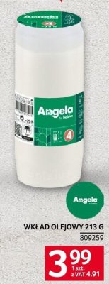 Wkład olejowy Angela promocja w Selgros