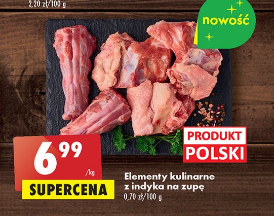 Elementy z indyka promocja