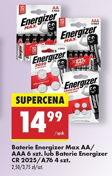 Bateria cr2025 Energizer promocja