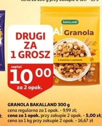 Musli chrupi膮ce 5 orzech贸w Bakalland ba! promocja