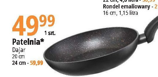 Patelnia teflonowa 20 cm Dajar promocja