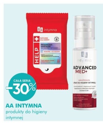 Produkty do higieny intymnej AA INTYMNA promocja w Super-Pharm
