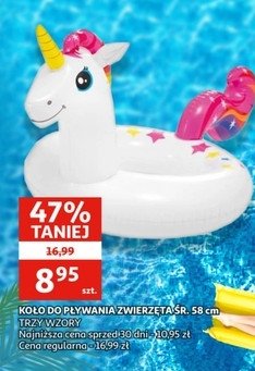 Koło do pływania jednorożec promocja