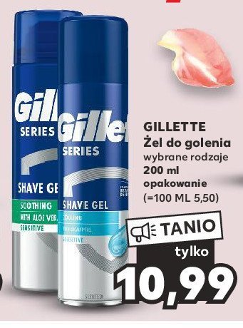 Żel sensitive Gillette series promocja