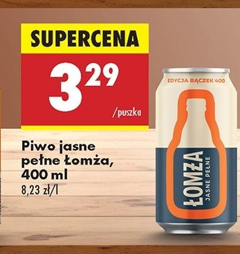Piwo Łomża jasne pełne promocja