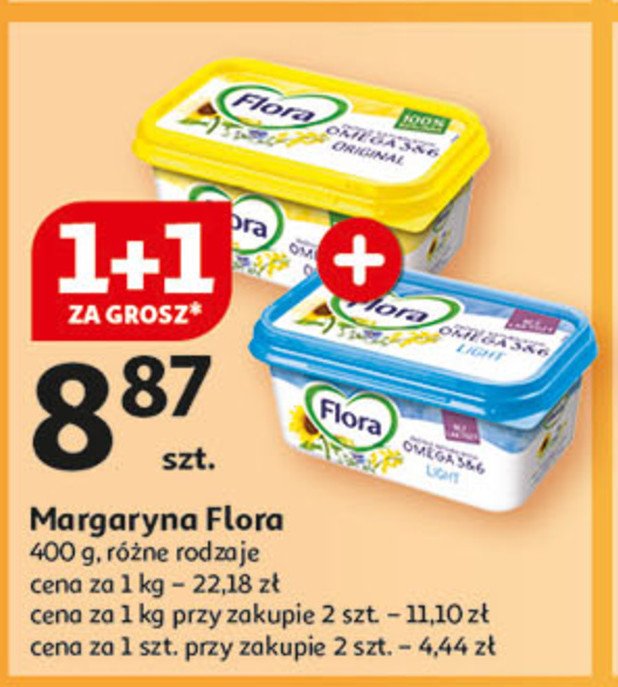 Margaryna Flora light promocja