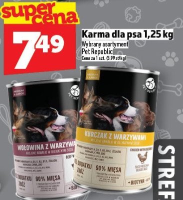 Karma dla psa 1,25 kg promocja w TOPAZ