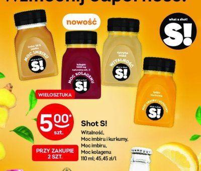 Shot funkcjonalny moc kolagenu What a shot! s! promocja