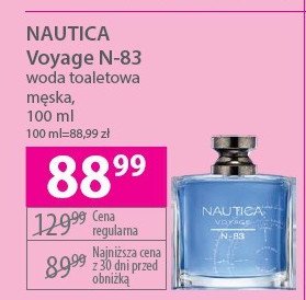 Woda toaletowa Nautica voyage n-83 promocja