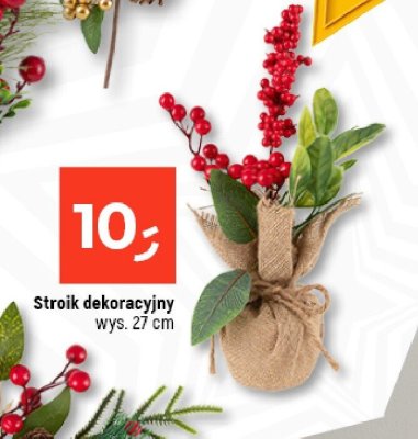 Stroik dekoracyjny wys. 27 cm promocja w Dealz