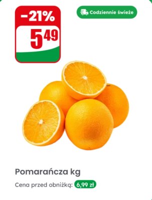Pomarańcza promocja w Dino